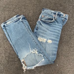 Free People Distressed Jeans